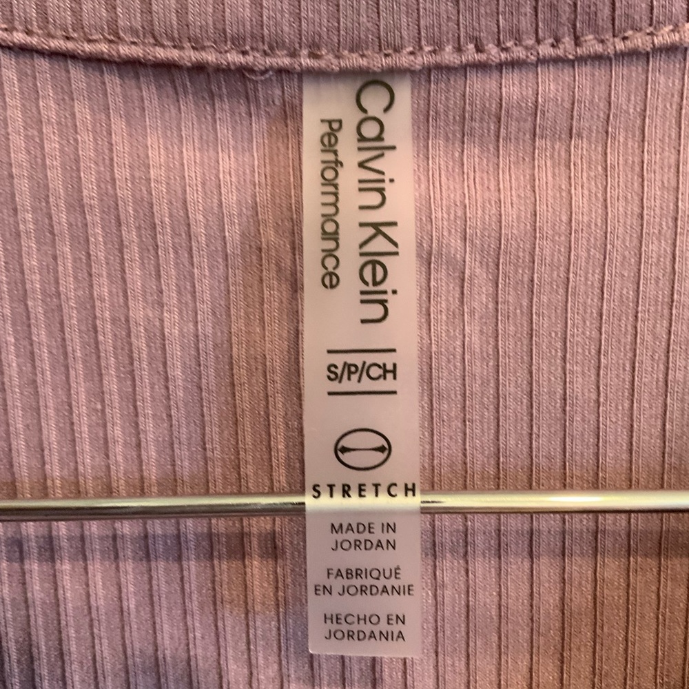 CALVIN KLEIN Performance Crop Top Sz Sm - Picture 6 of 7